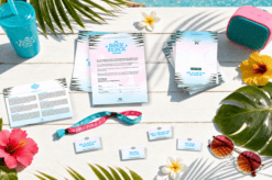 Caribbean Murder Mystery Host Your Own Game Kit - 16–20 Guests