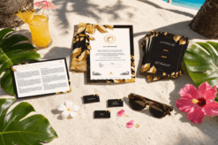 Tropical Resort Murder Mystery Host Your Own Game Kit - 15–17 Guests